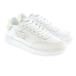 Versace Jeans Couture Low Top Signature White/Gold Sneaker